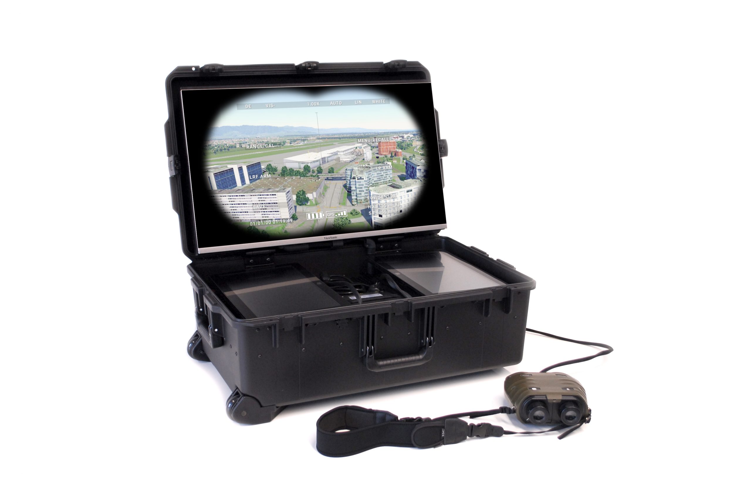 <p>MiniJOBSS includes replications of actual military equipment (SME), including their functionality. SME software replicates the menus, overlays, measurements, and measuring algorithms of real military equipment.</p>
