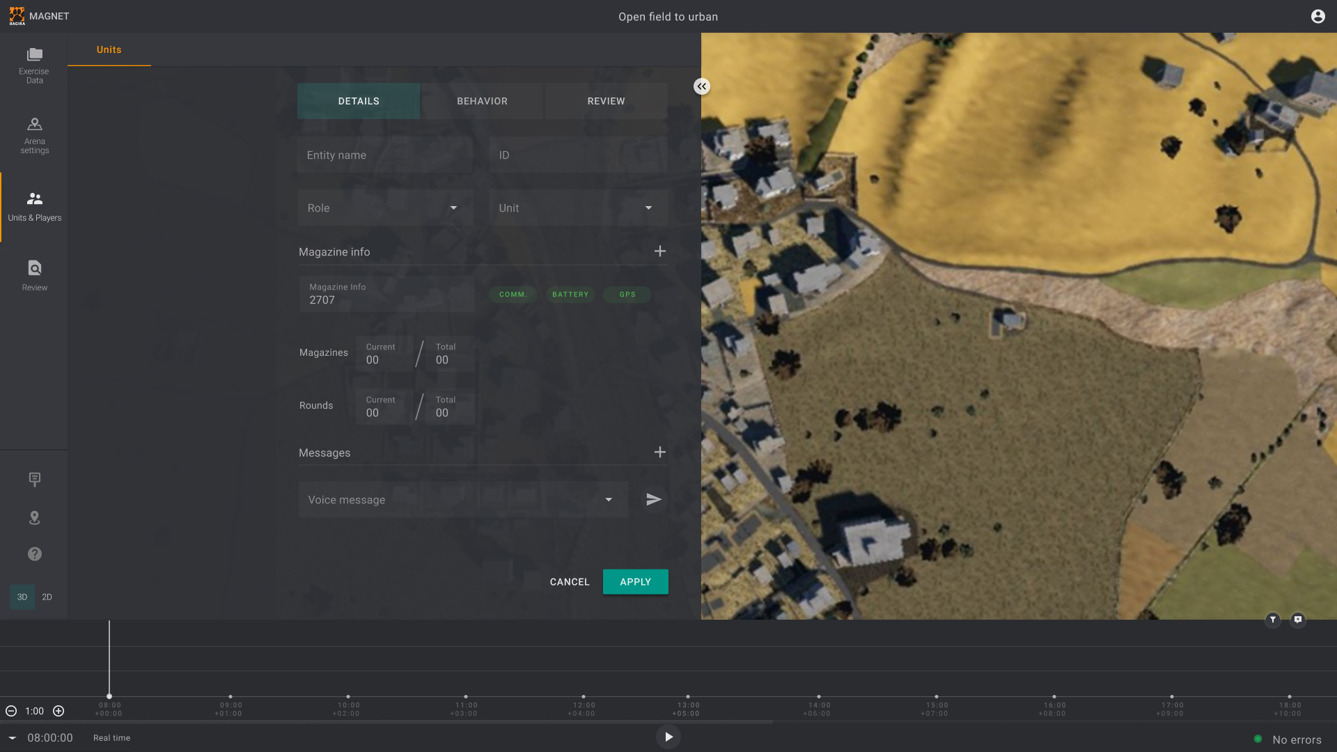 <p>MAGNET Control App monitors the trainees’ location and status and generates an extensive state-of-art technology that enables the unit to combine live and virtual training.</p>
